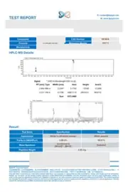Oxytocin 2 mg third-party report: first page, low-resolution preview