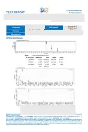 Tesamorelin + Ipamorelin 20 mg third-party report: first page, low-resolution preview
