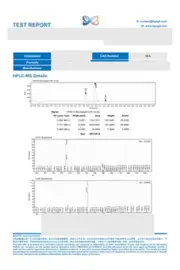 BPC-157 + TB-500 5 + 5 mg third-party report: first page, low-resolution preview